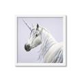 Picture of Purple Unicorn _GroupedProduct_Square_Framed_Matted_