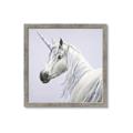 Picture of Purple Unicorn _GroupedProduct_Square_Framed_Matted_