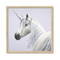 Picture of Purple Unicorn _GroupedProduct_Square_Framed_Matted_
