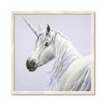 Picture of Purple Unicorn _GroupedProduct_Square_Framed_Matted_