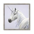 Picture of Purple Unicorn _GroupedProduct_Square_Framed_Matted_