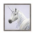 Picture of Purple Unicorn _GroupedProduct_Square_Framed_Matted_