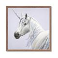 Picture of Purple Unicorn _GroupedProduct_Square_Framed_Matted_