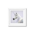Picture of Purple Unicorn _GroupedProduct_Square_Framed_Matted_