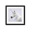 Picture of Purple Unicorn _GroupedProduct_Square_Framed_Matted_