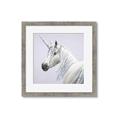 Picture of Purple Unicorn _GroupedProduct_Square_Framed_Matted_