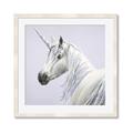 Picture of Purple Unicorn _GroupedProduct_Square_Framed_Matted_