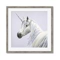 Picture of Purple Unicorn _GroupedProduct_Square_Framed_Matted_