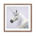 Picture of Purple Unicorn _GroupedProduct_Square_Framed_Matted_