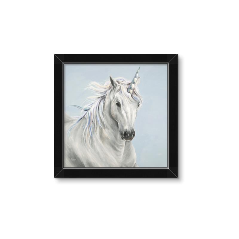 Picture of Blue Unicorn _GroupedProduct_Square_Framed_Matted_