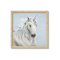 Picture of Blue Unicorn _GroupedProduct_Square_Framed_Matted_
