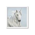 Picture of Blue Unicorn _GroupedProduct_Square_Framed_Matted_