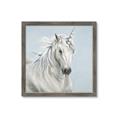 Picture of Blue Unicorn _GroupedProduct_Square_Framed_Matted_