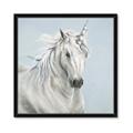 Picture of Blue Unicorn _GroupedProduct_Square_Framed_Matted_