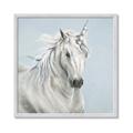 Picture of Blue Unicorn _GroupedProduct_Square_Framed_Matted_