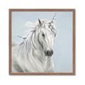 Picture of Blue Unicorn _GroupedProduct_Square_Framed_Matted_