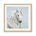 Picture of Blue Unicorn _GroupedProduct_Square_Framed_Matted_