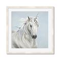 Picture of Blue Unicorn _GroupedProduct_Square_Framed_Matted_