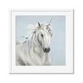 Picture of Blue Unicorn _GroupedProduct_Square_Framed_Matted_