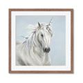 Picture of Blue Unicorn _GroupedProduct_Square_Framed_Matted_
