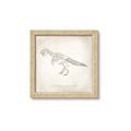 Picture of Learning T-Rex _GroupedProduct_Square_Framed_Matted_