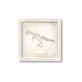 Picture of Learning T-Rex _GroupedProduct_Square_Framed_Matted_