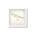Picture of Learning T-Rex _GroupedProduct_Square_Framed_Matted_