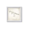 Picture of Learning T-Rex _GroupedProduct_Square_Framed_Matted_