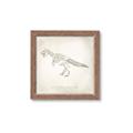 Picture of Learning T-Rex _GroupedProduct_Square_Framed_Matted_