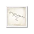 Picture of Learning T-Rex _GroupedProduct_Square_Framed_Matted_