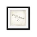Picture of Learning T-Rex _GroupedProduct_Square_Framed_Matted_