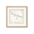 Picture of Learning T-Rex _GroupedProduct_Square_Framed_Matted_