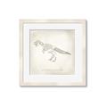 Picture of Learning T-Rex _GroupedProduct_Square_Framed_Matted_