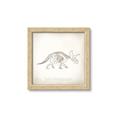 Picture of Learning Triceratops _GroupedProduct_Square_Framed_Matted_