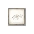 Picture of Learning Triceratops _GroupedProduct_Square_Framed_Matted_