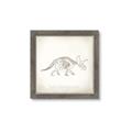 Picture of Learning Triceratops _GroupedProduct_Square_Framed_Matted_