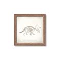 Picture of Learning Triceratops _GroupedProduct_Square_Framed_Matted_