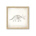 Picture of Learning Triceratops _GroupedProduct_Square_Framed_Matted_