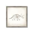 Picture of Learning Triceratops _GroupedProduct_Square_Framed_Matted_
