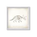 Picture of Learning Triceratops _GroupedProduct_Square_Framed_Matted_
