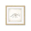 Picture of Learning Triceratops _GroupedProduct_Square_Framed_Matted_