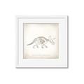 Picture of Learning Triceratops _GroupedProduct_Square_Framed_Matted_