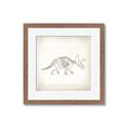 Picture of Learning Triceratops _GroupedProduct_Square_Framed_Matted_