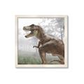 Picture of Trex in the Woods _GroupedProduct_Square_Framed_Matted_