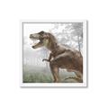Picture of Trex in the Woods _GroupedProduct_Square_Framed_Matted_
