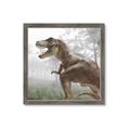 Picture of Trex in the Woods _GroupedProduct_Square_Framed_Matted_