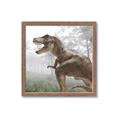 Picture of Trex in the Woods _GroupedProduct_Square_Framed_Matted_
