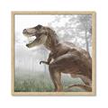 Picture of Trex in the Woods _GroupedProduct_Square_Framed_Matted_