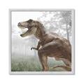 Picture of Trex in the Woods _GroupedProduct_Square_Framed_Matted_