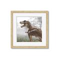 Picture of Trex in the Woods _GroupedProduct_Square_Framed_Matted_